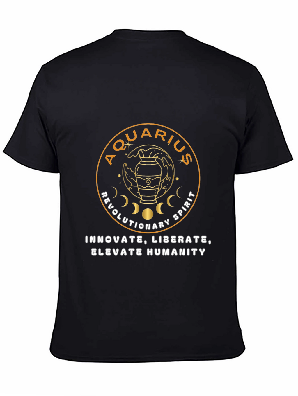 Aquarius Zodiac T-Shirt - Revolutionary Spirit Tee