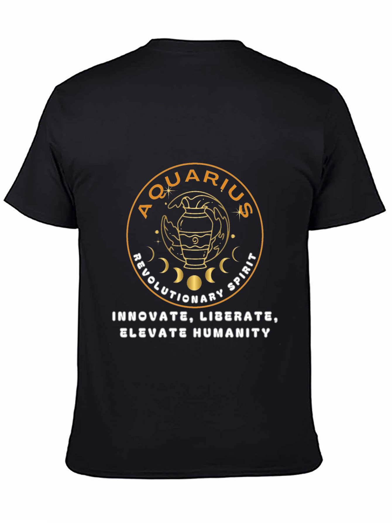 Aquarius Zodiac T-Shirt - Revolutionary Spirit Tee