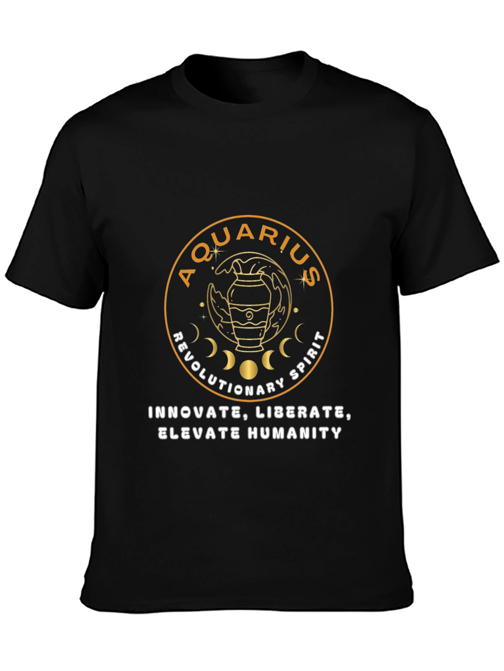 Aquarius Zodiac T-Shirt - Revolutionary Spirit Tee