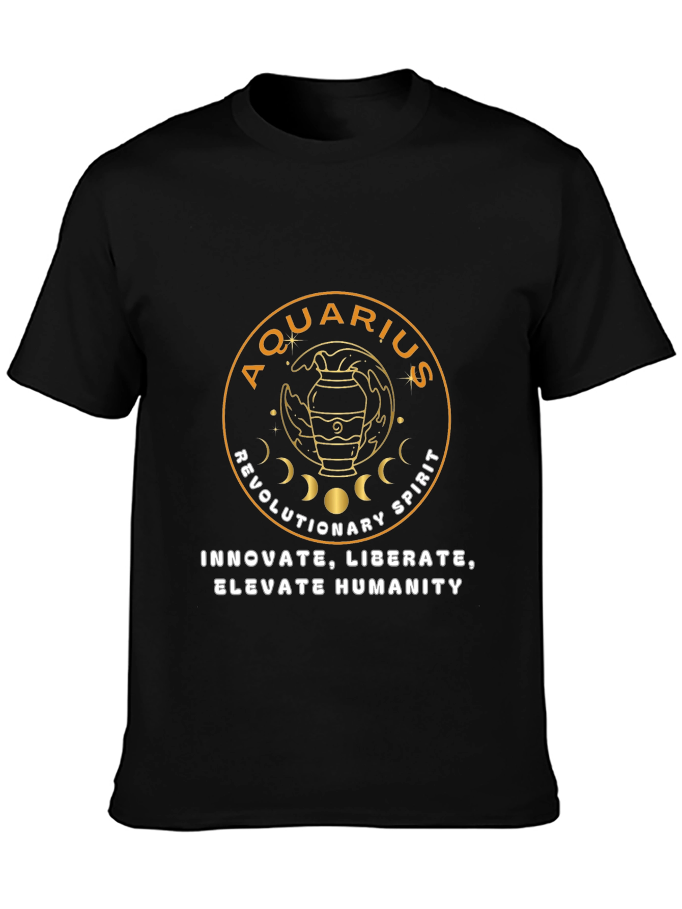 Aquarius Zodiac T-Shirt - Revolutionary Spirit Tee