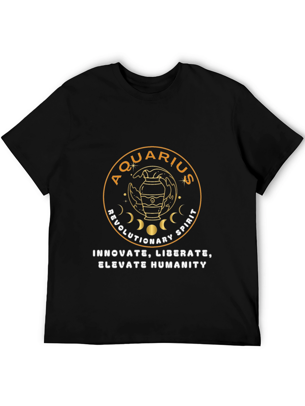Aquarius Zodiac T-Shirt - Revolutionary Spirit Tee