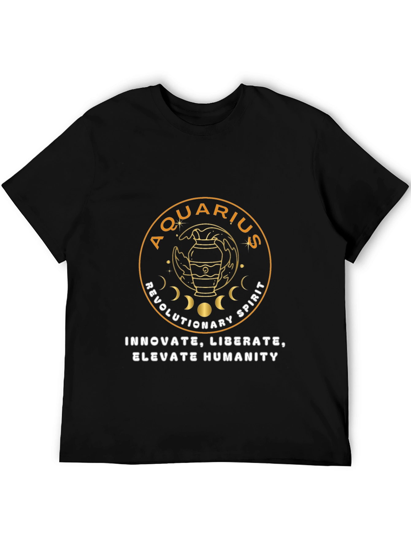 Aquarius Zodiac T-Shirt - Revolutionary Spirit Tee
