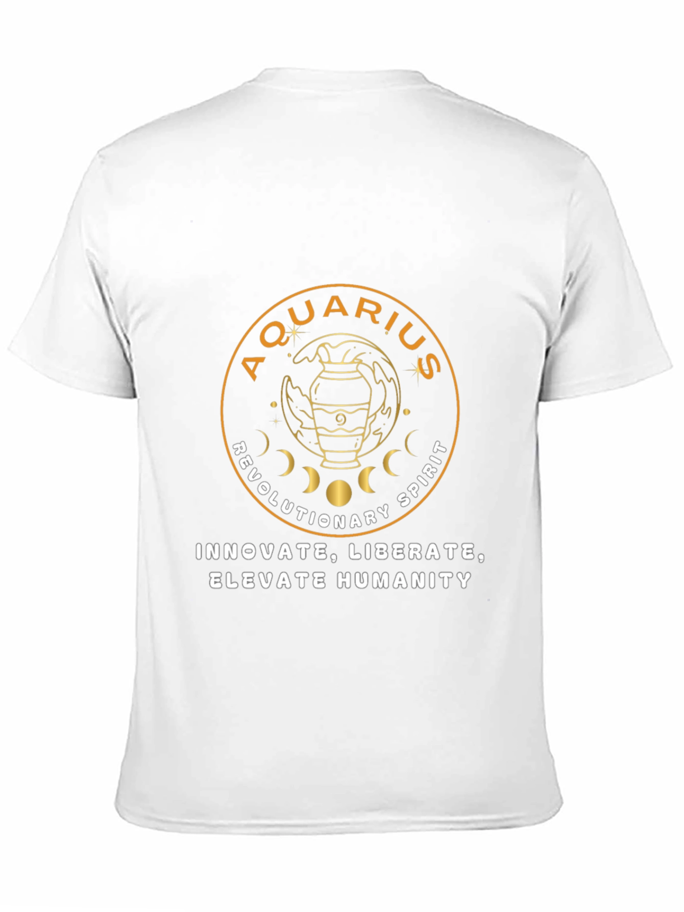 Aquarius Zodiac T-Shirt - Revolutionary Spirit Tee