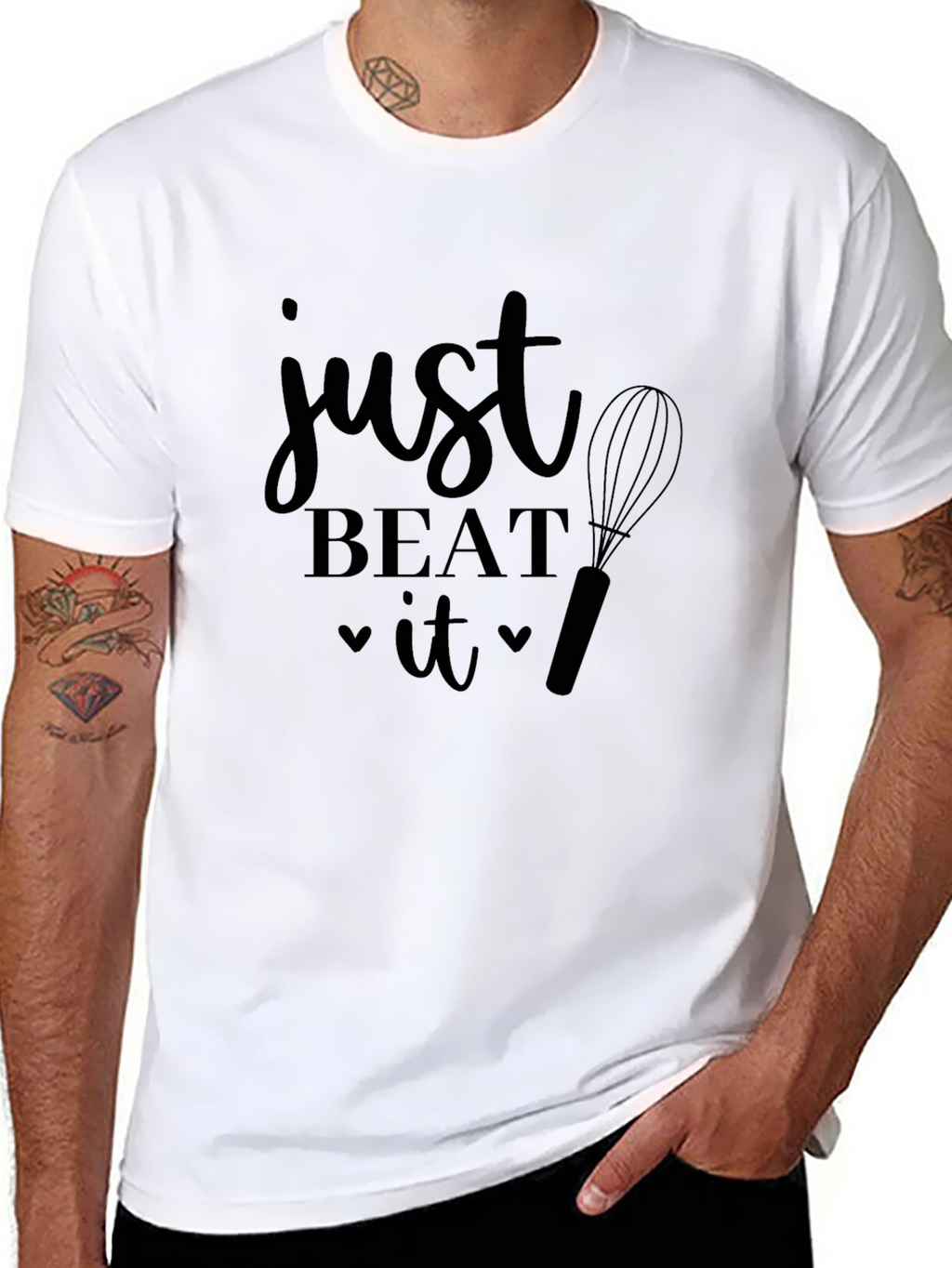 Just Beat It T-Shirt - Baker Gift