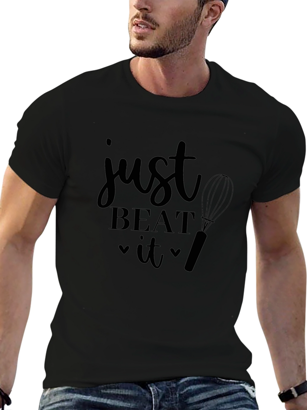 Just Beat It T-Shirt - Baker Gift