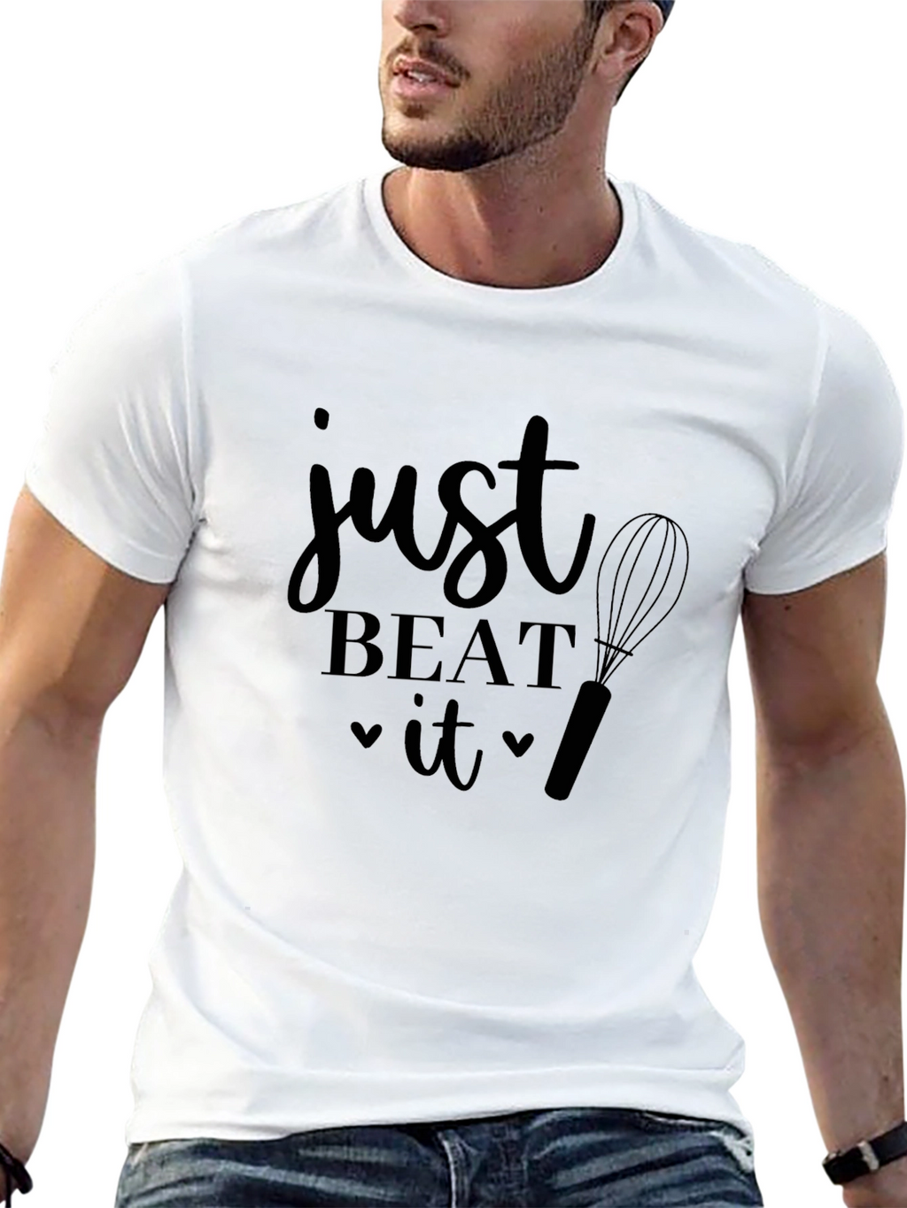 Just Beat It T-Shirt - Baker Gift