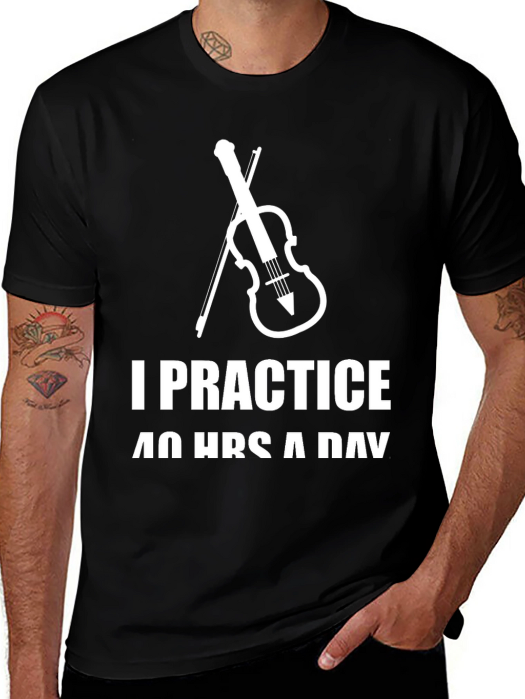 I Practice 40 Hours a Day T-Shirt
