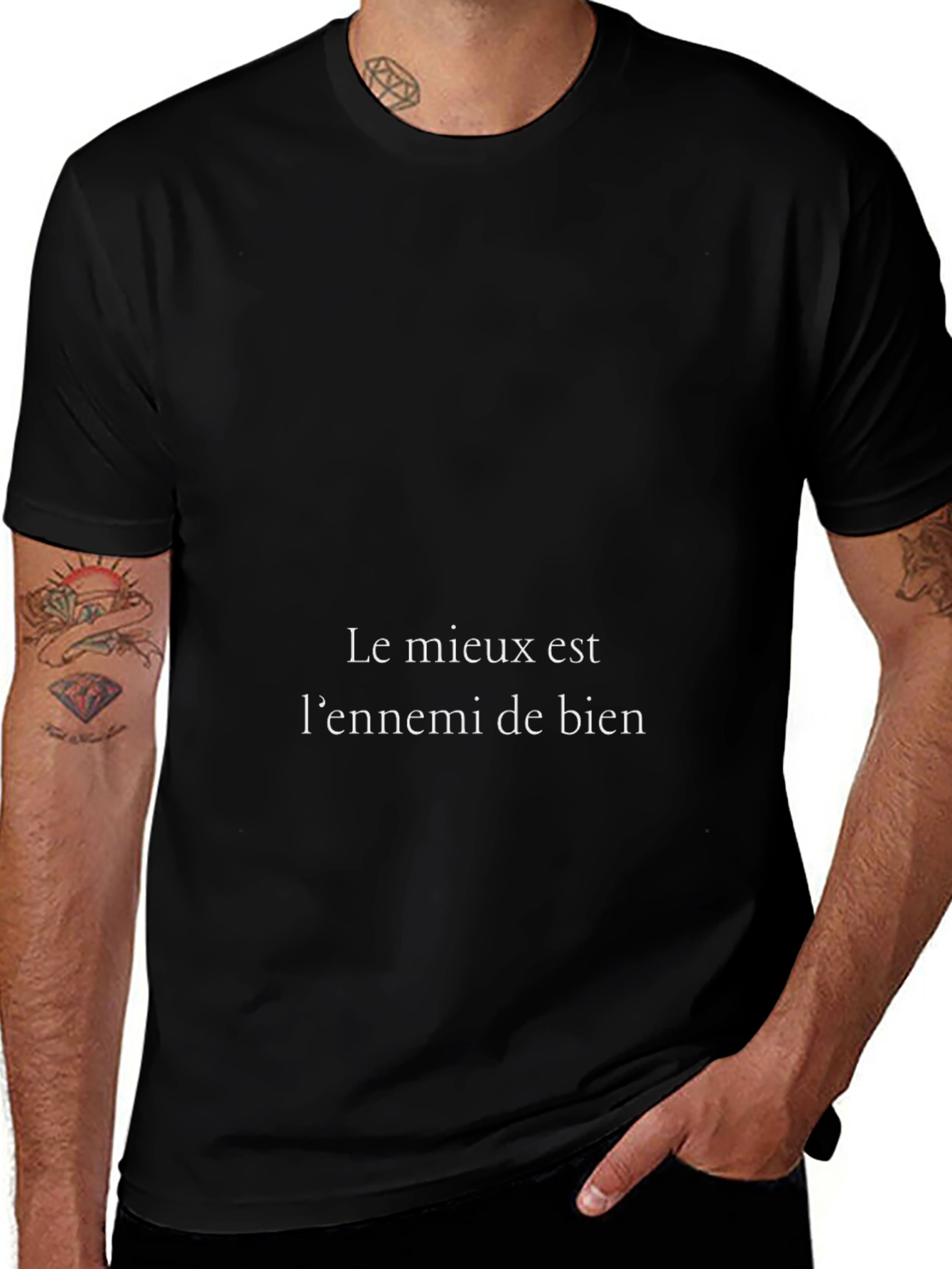 Le Mieux Est Lennemi de Bien T-Shirt