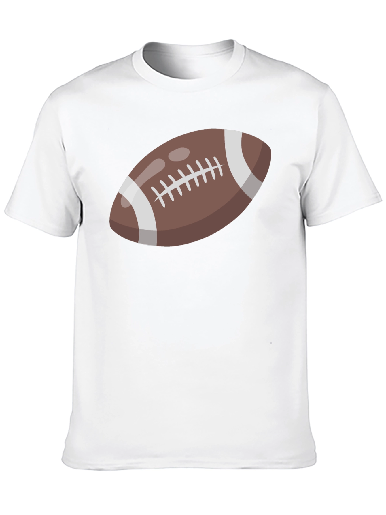 Football Graphic Tee - Casual Sport Shirt