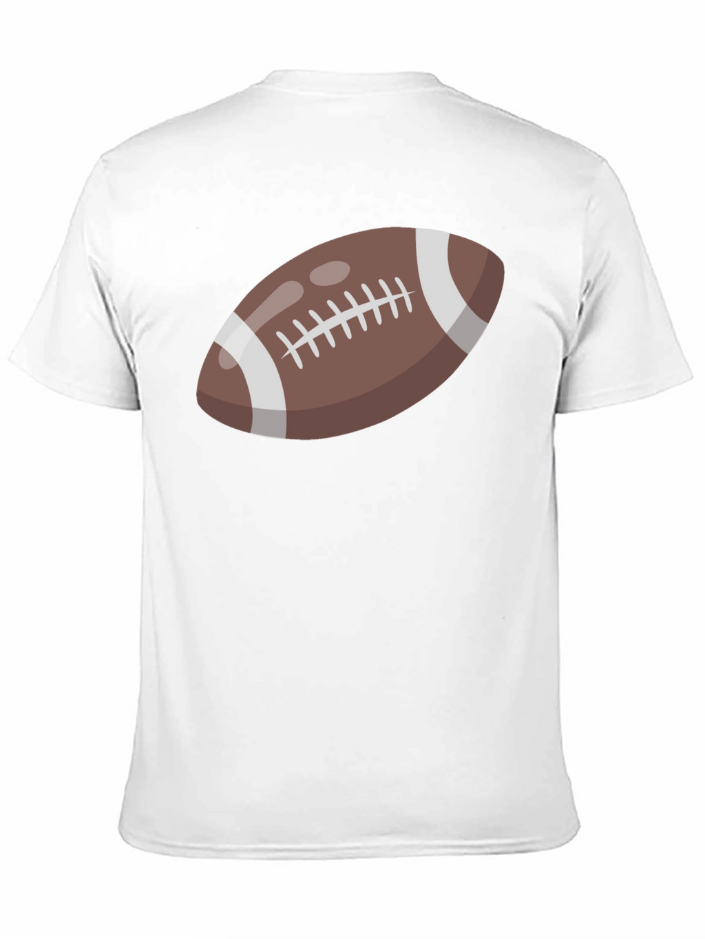 Football Graphic Tee - Casual Sport Shirt