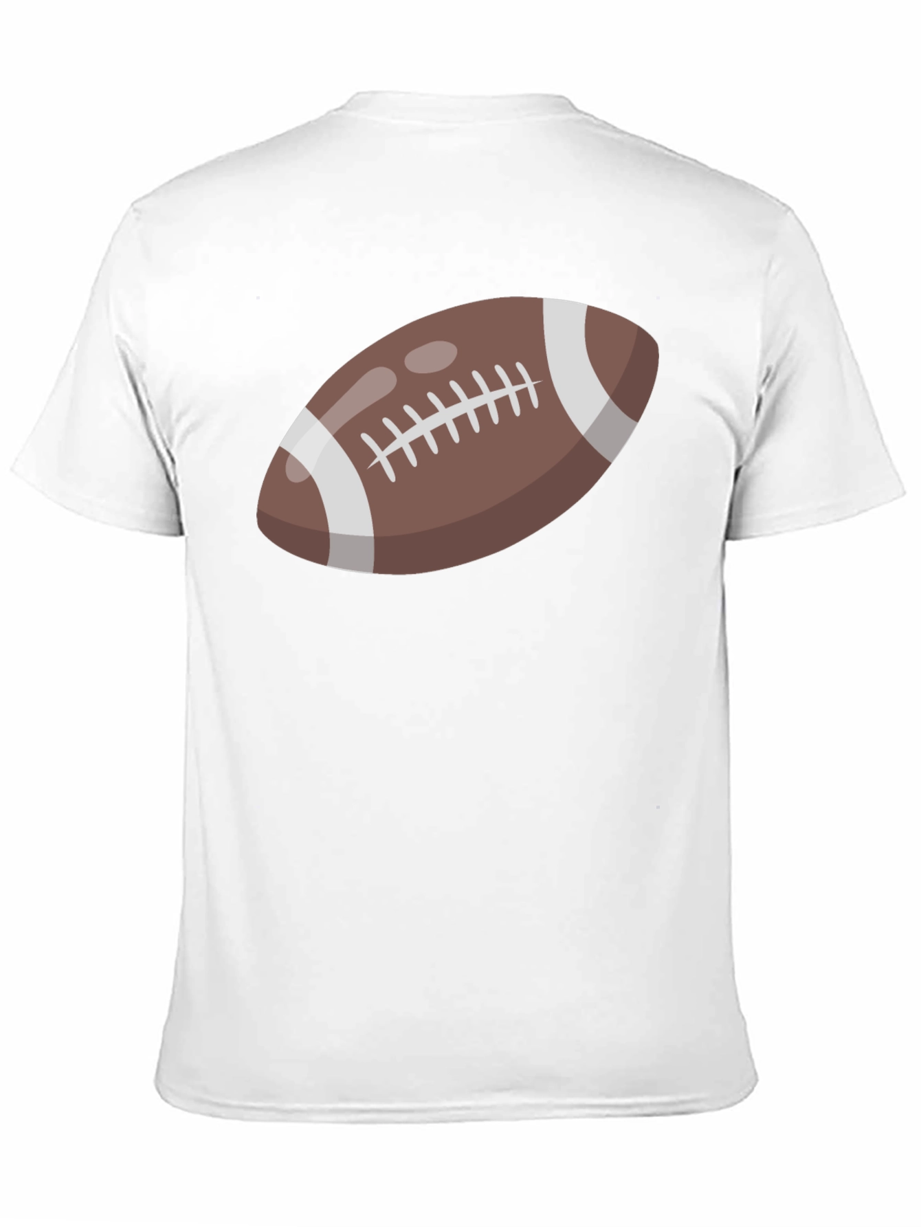 Football Graphic Tee - Casual Sport Shirt