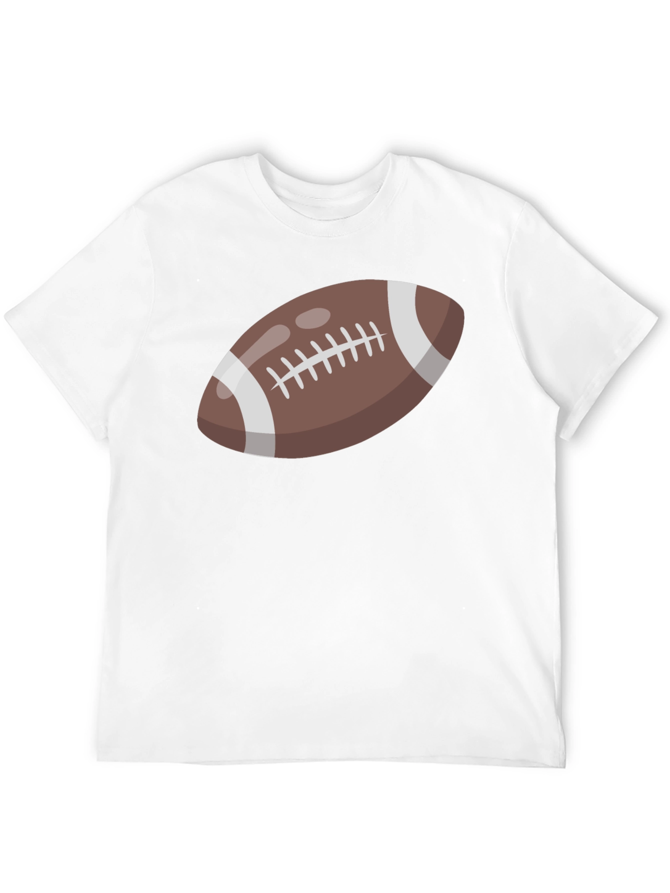 Football Graphic Tee - Casual Sport Shirt