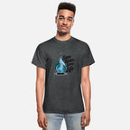 a large water droplet encasing planet Earth