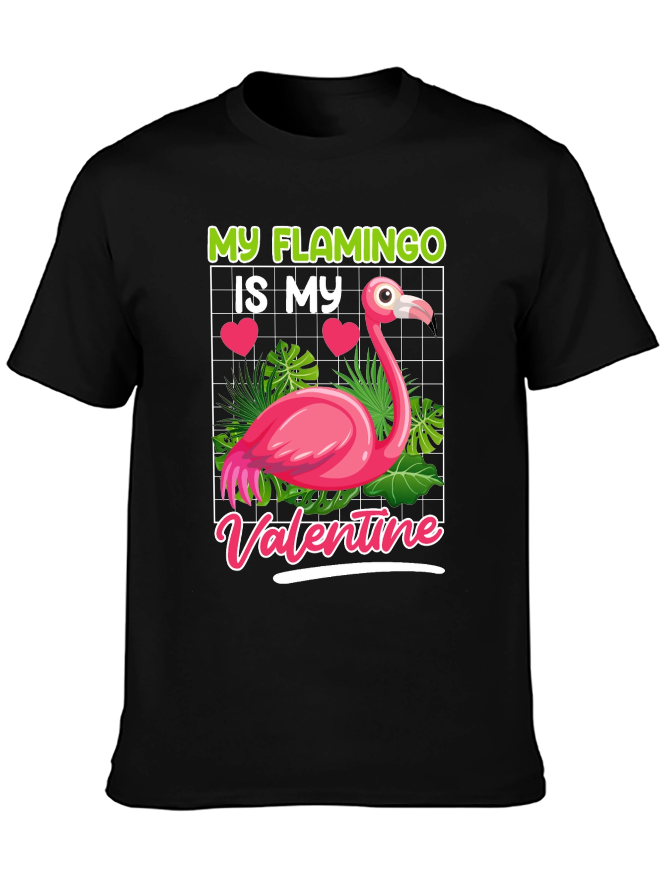 My Flamingo is My Valentine T-Shirt