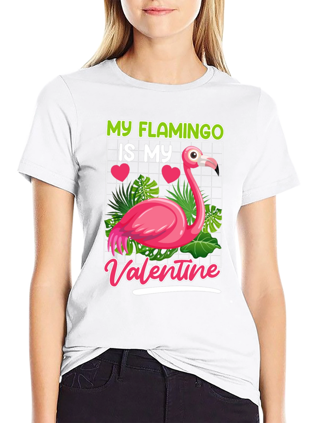 My Flamingo is My Valentine T-Shirt