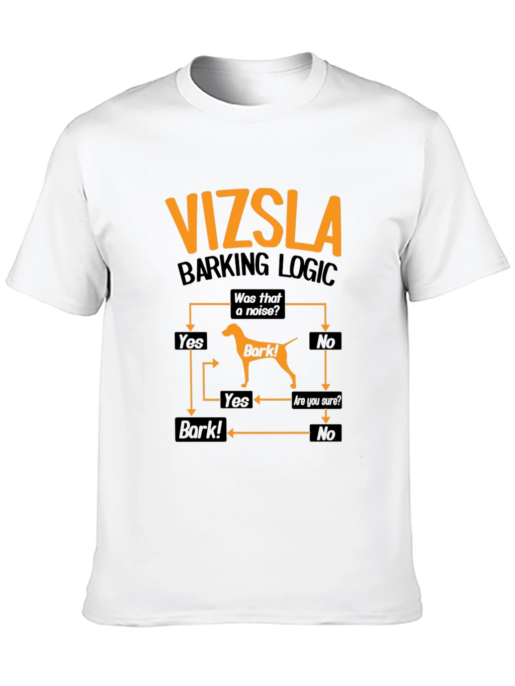 Vizsla Barking Logic T-Shirt