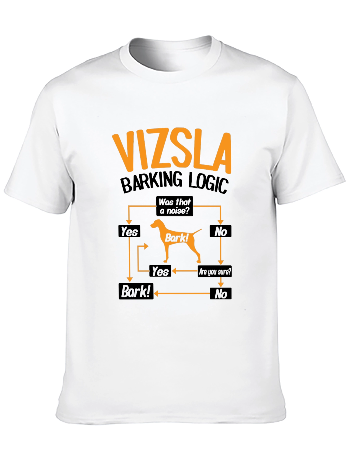 Vizsla Barking Logic T-Shirt