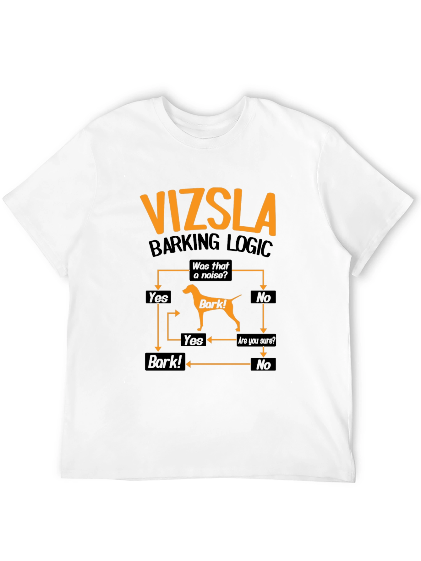 Vizsla Barking Logic T-Shirt
