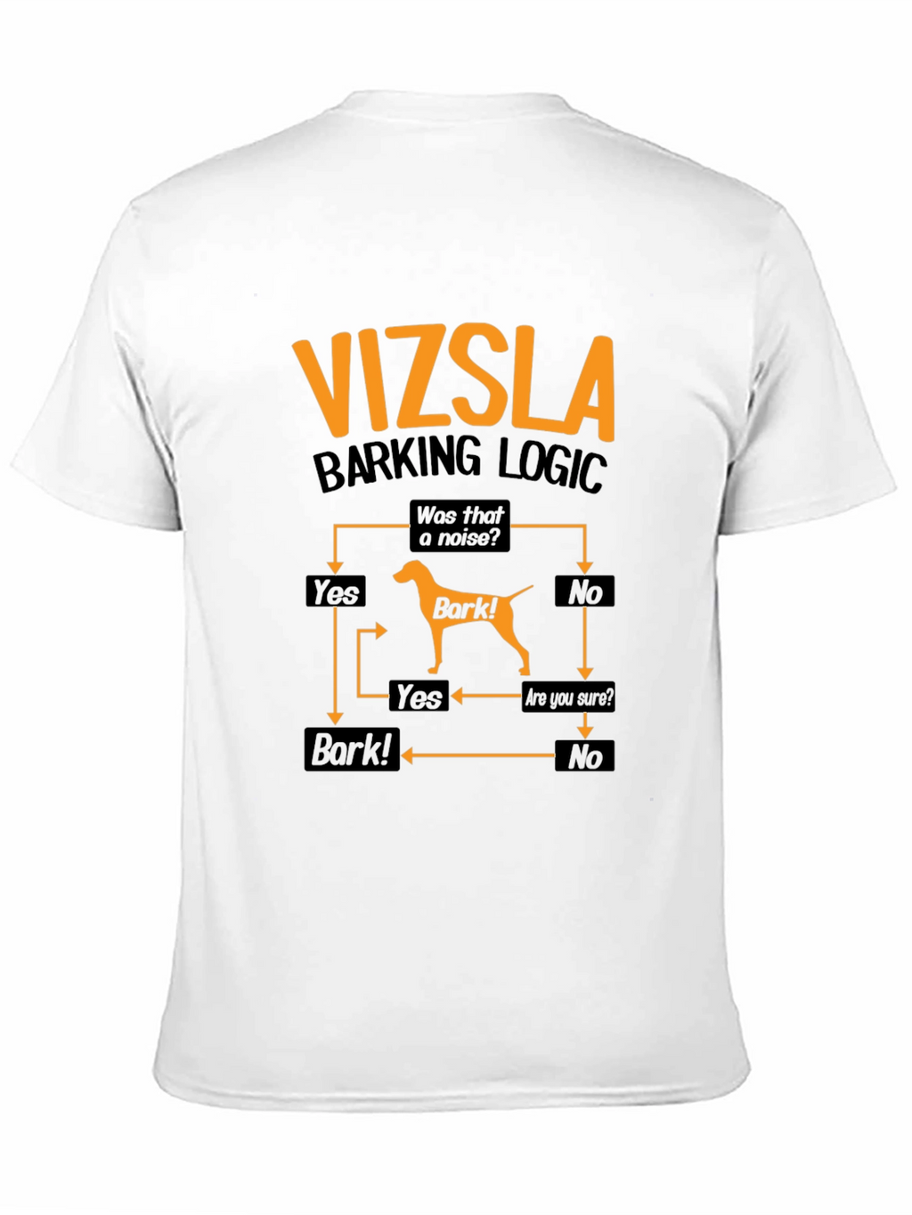 Vizsla Barking Logic T-Shirt