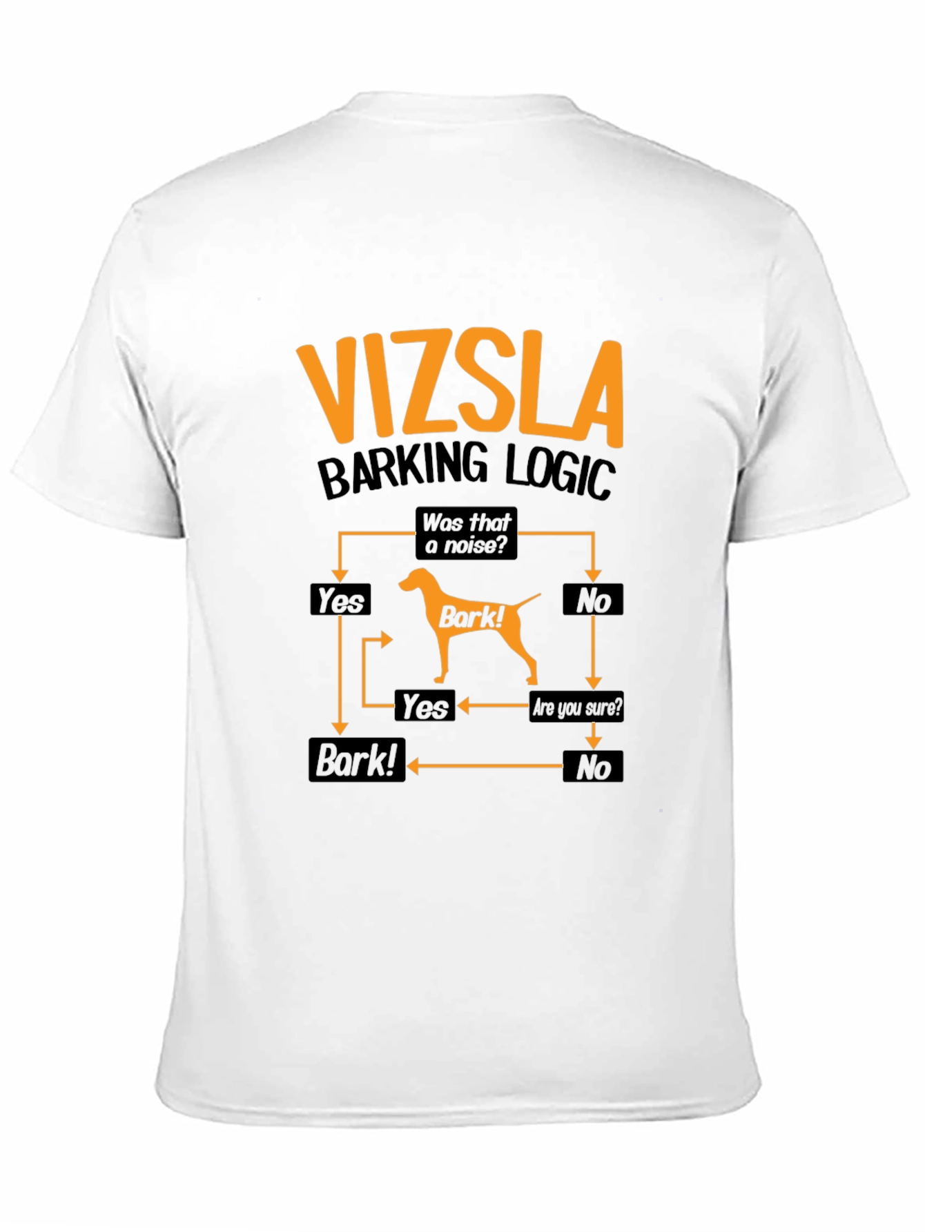 Vizsla Barking Logic T-Shirt