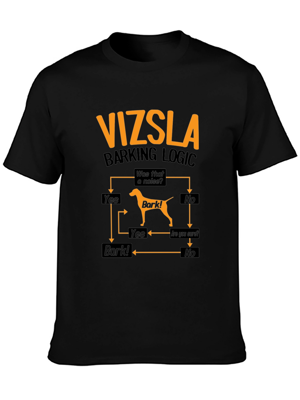 Vizsla Barking Logic T-Shirt