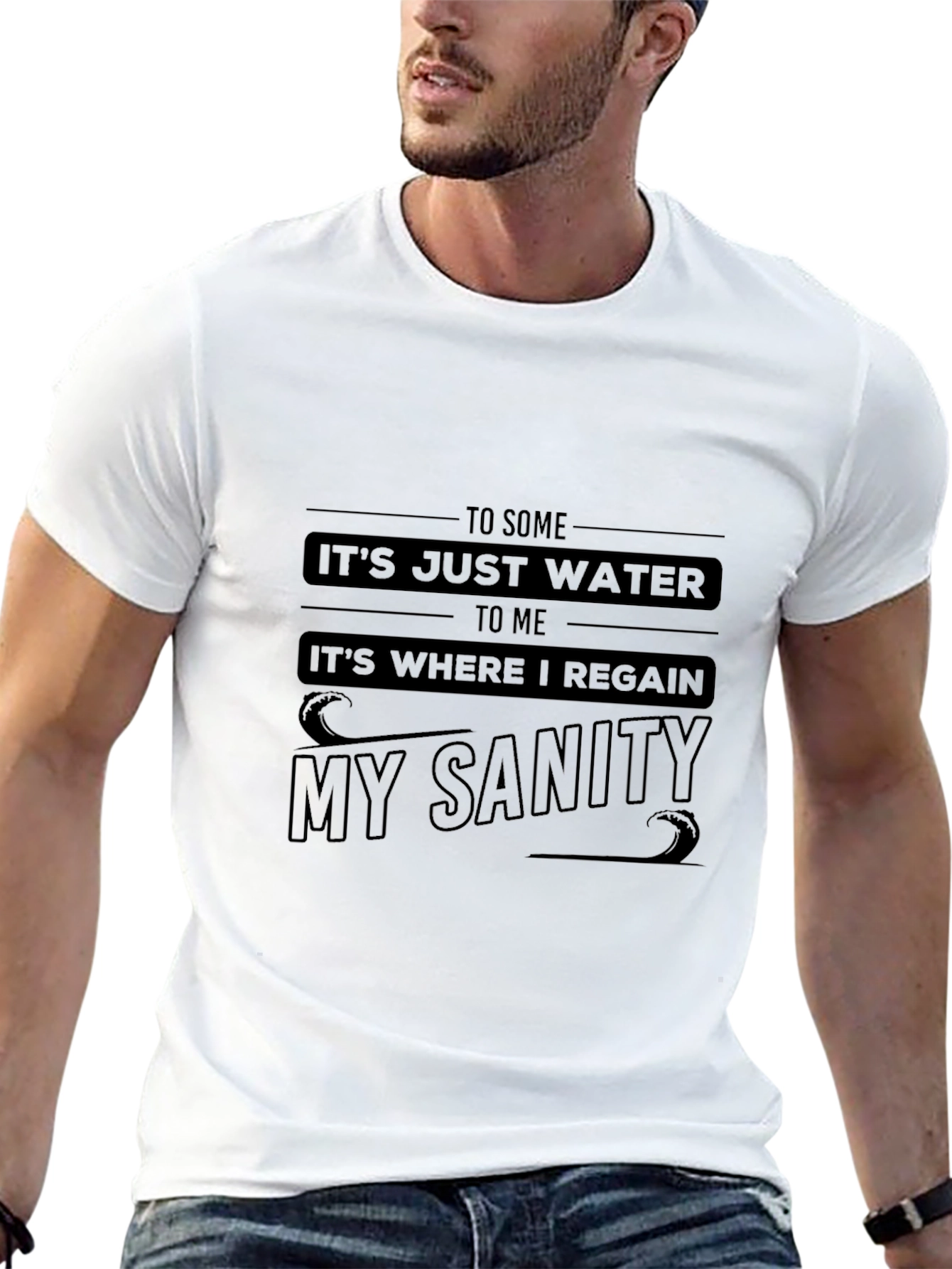 Water Sanity Graphic T-Shirt