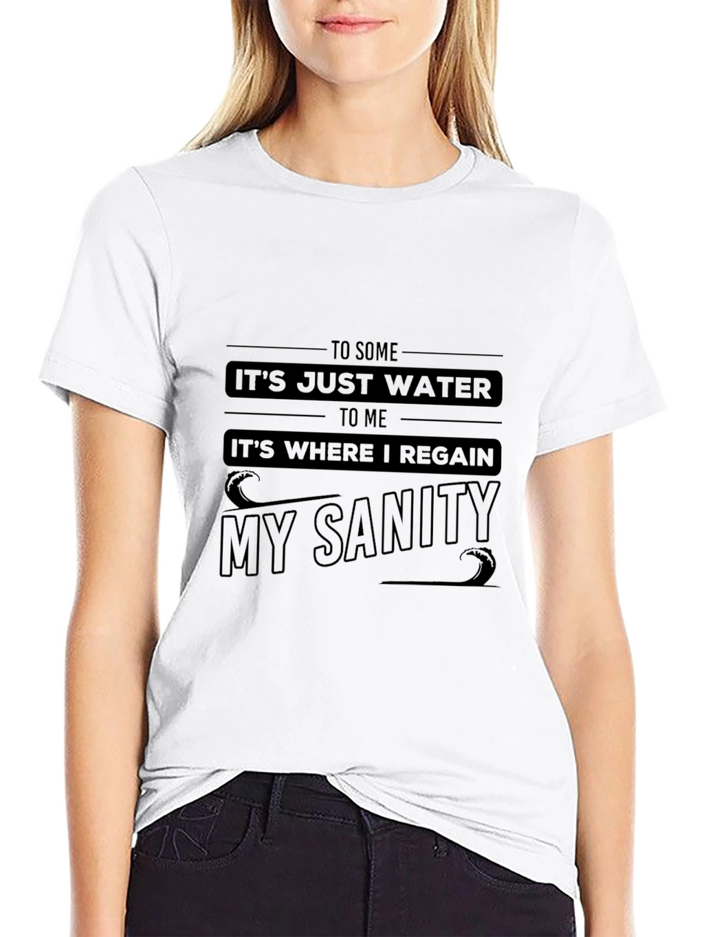 Water Sanity Graphic T-Shirt