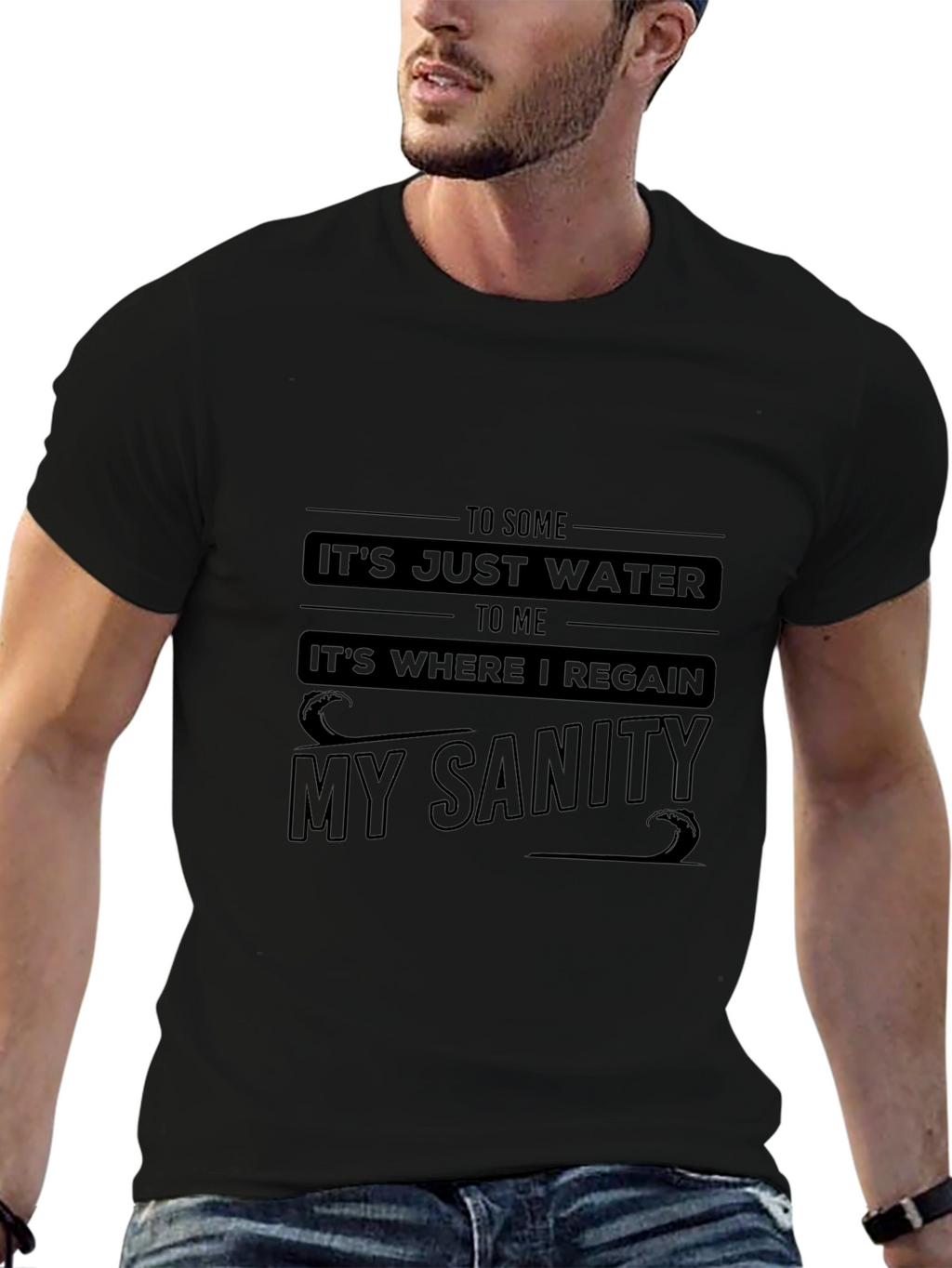 Water Sanity Graphic T-Shirt
