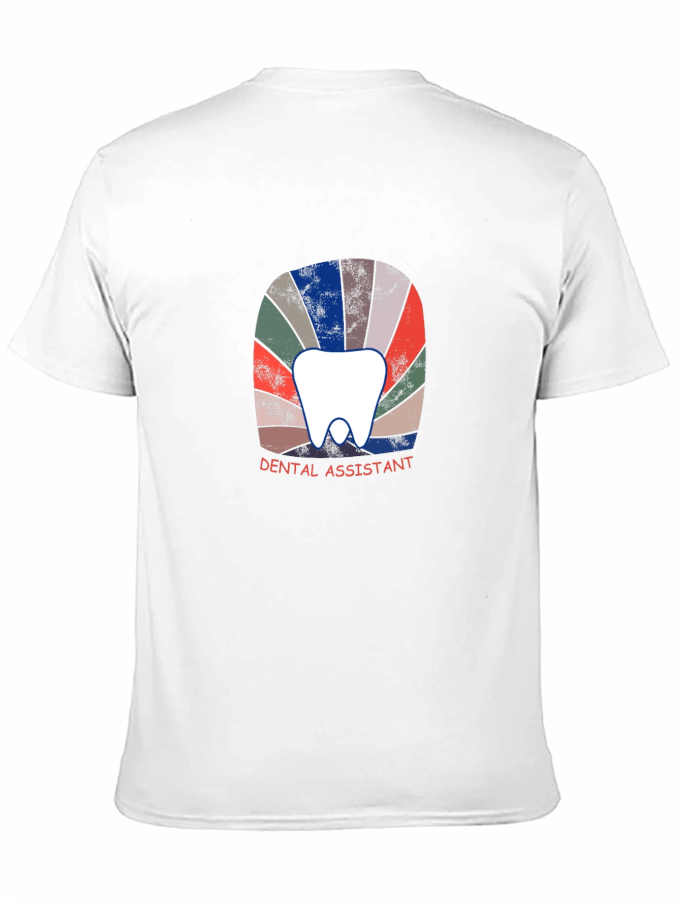 Dental Assistant T-Shirt - Retro Tooth Design