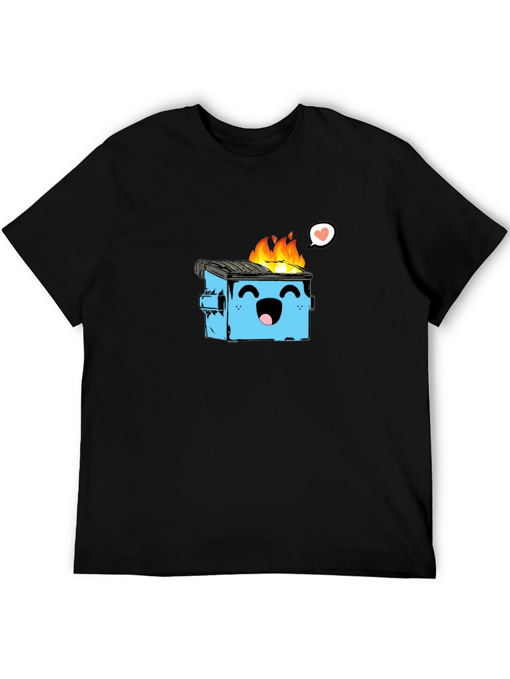 Dumpster Fire T-Shirt - Funny Graphic Tee