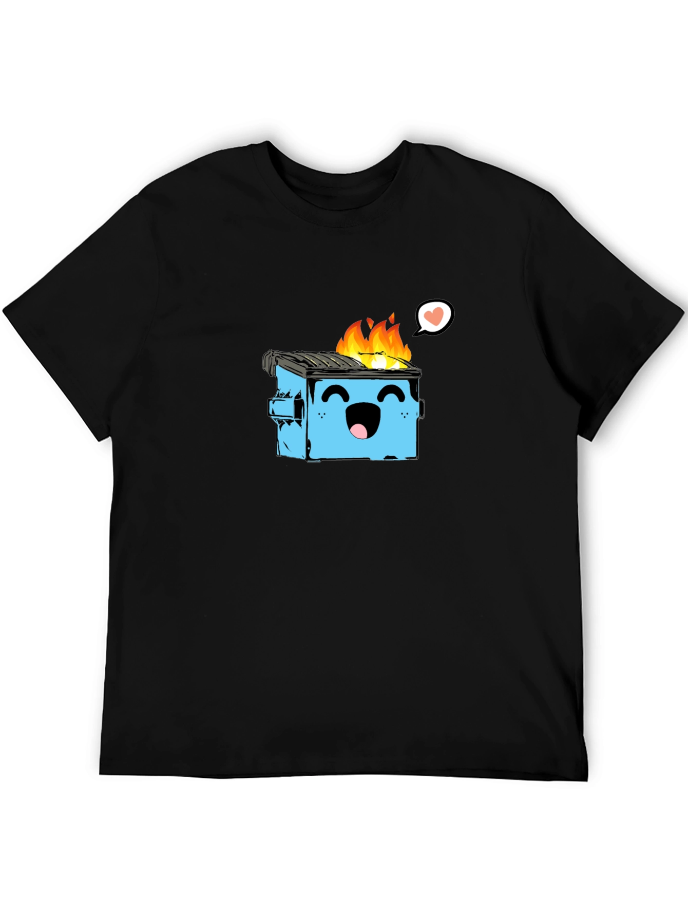 Dumpster Fire T-Shirt - Funny Graphic Tee