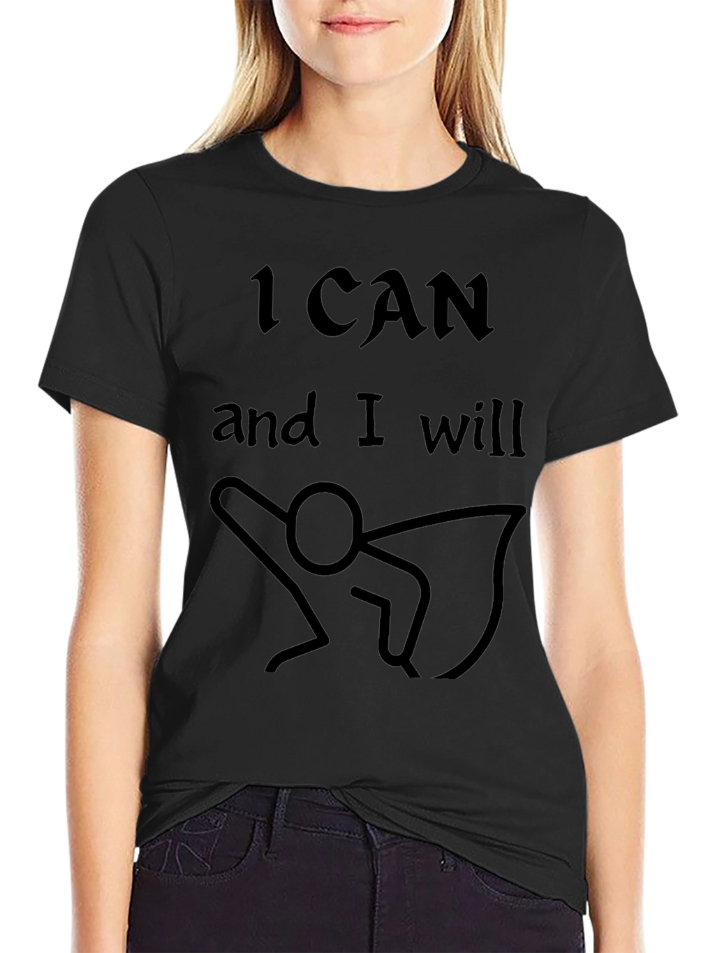 I Can and I Will Motivational T-Shirt