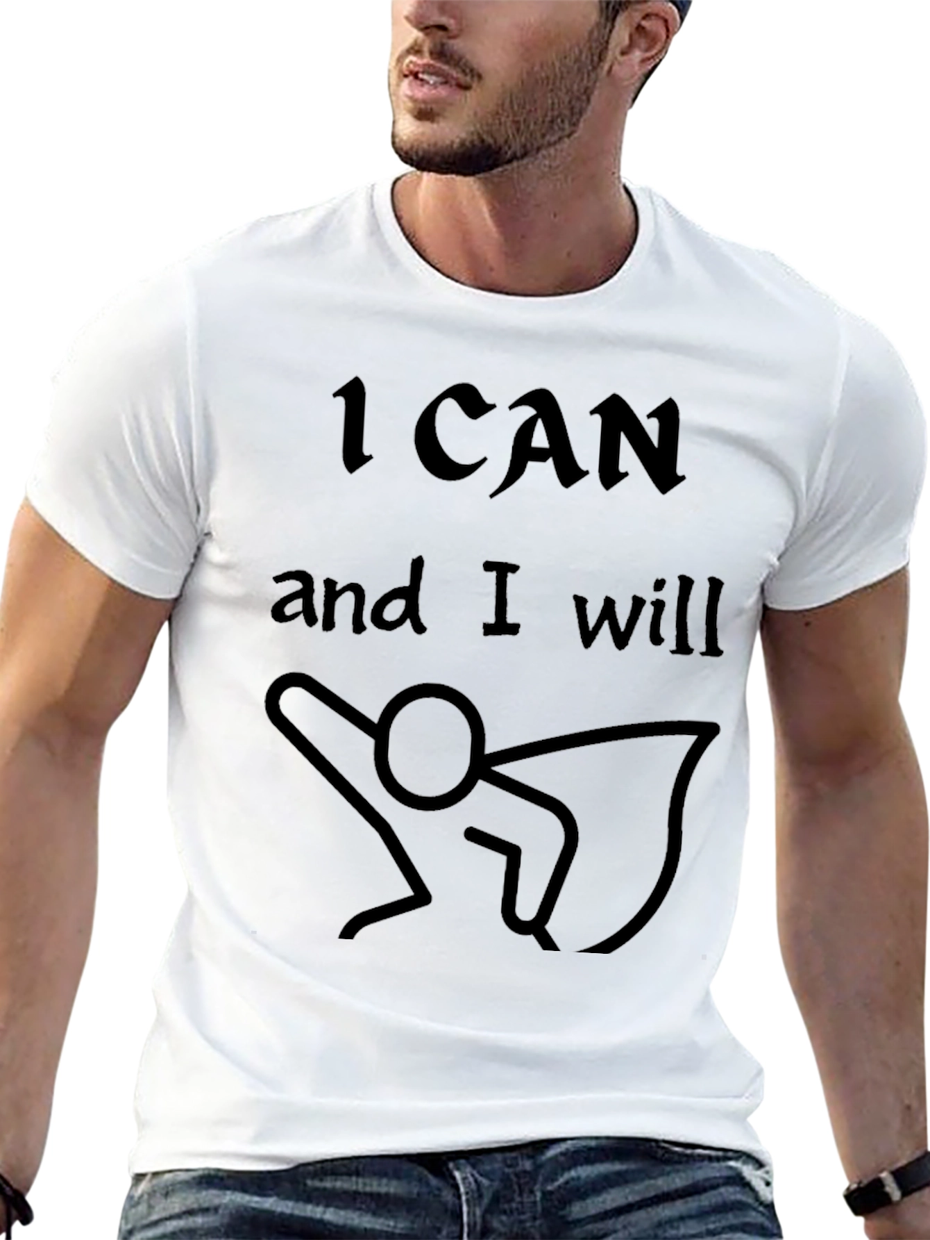 I Can and I Will Motivational T-Shirt