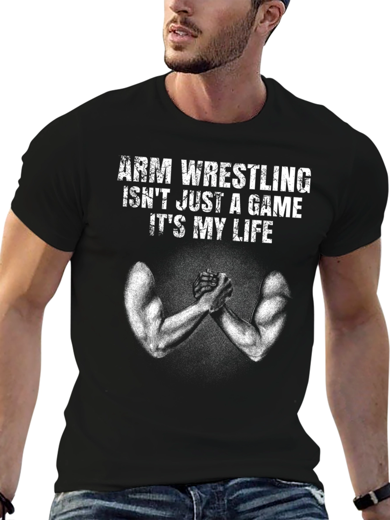 Arm Wrestling Its My Life T-Shirt