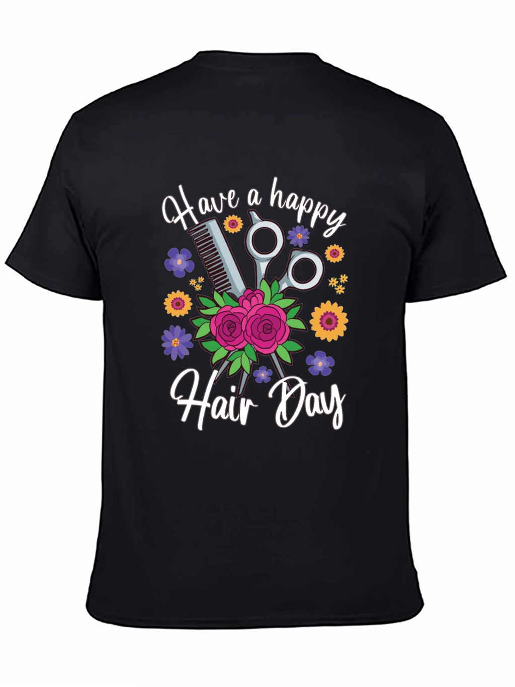 Have a Happy Hair Day Graphic Tee