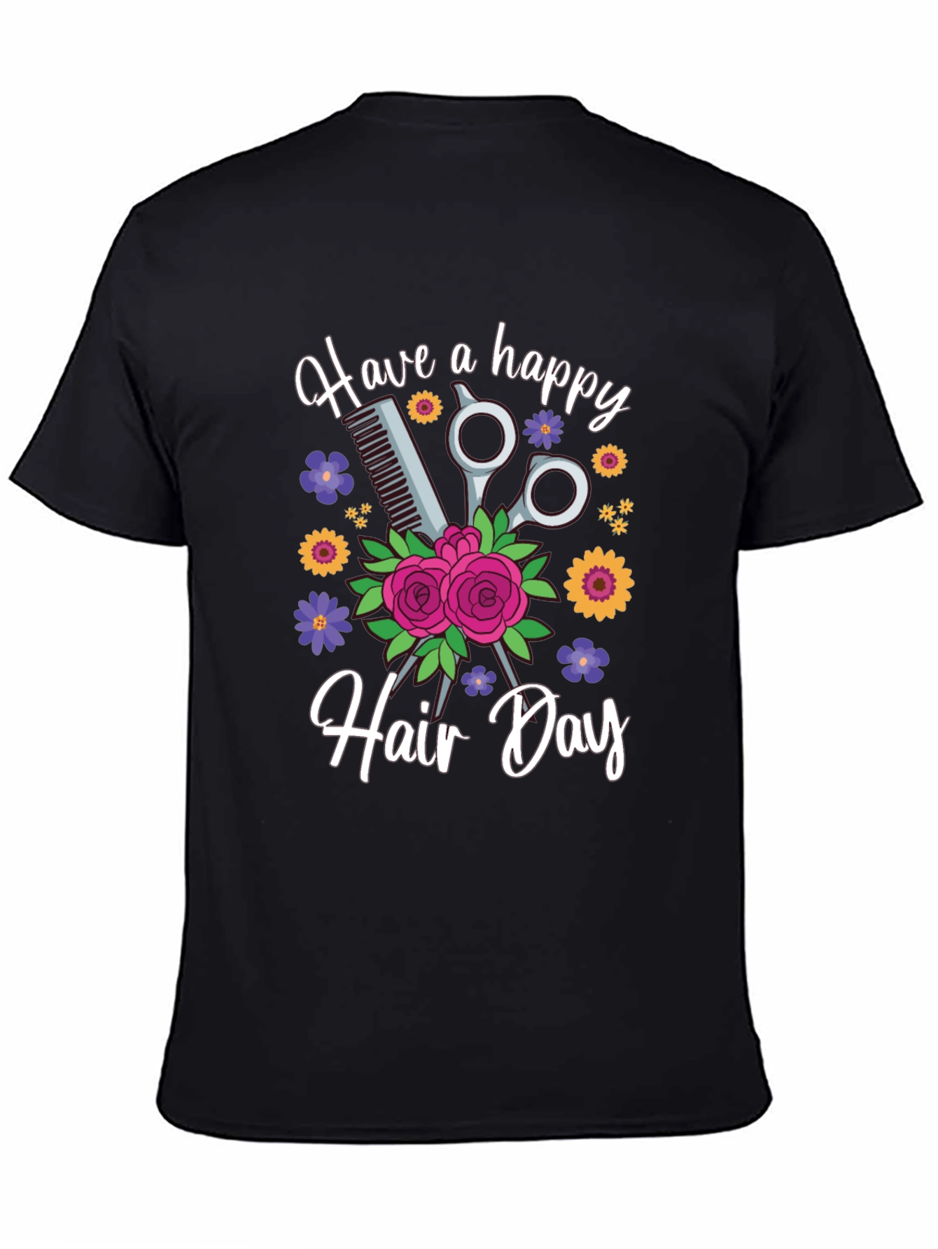 Have a Happy Hair Day Graphic Tee