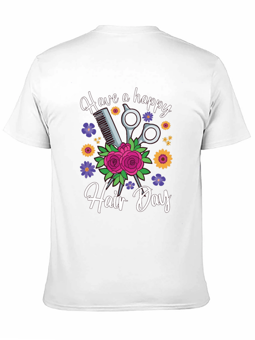 Have a Happy Hair Day Graphic Tee