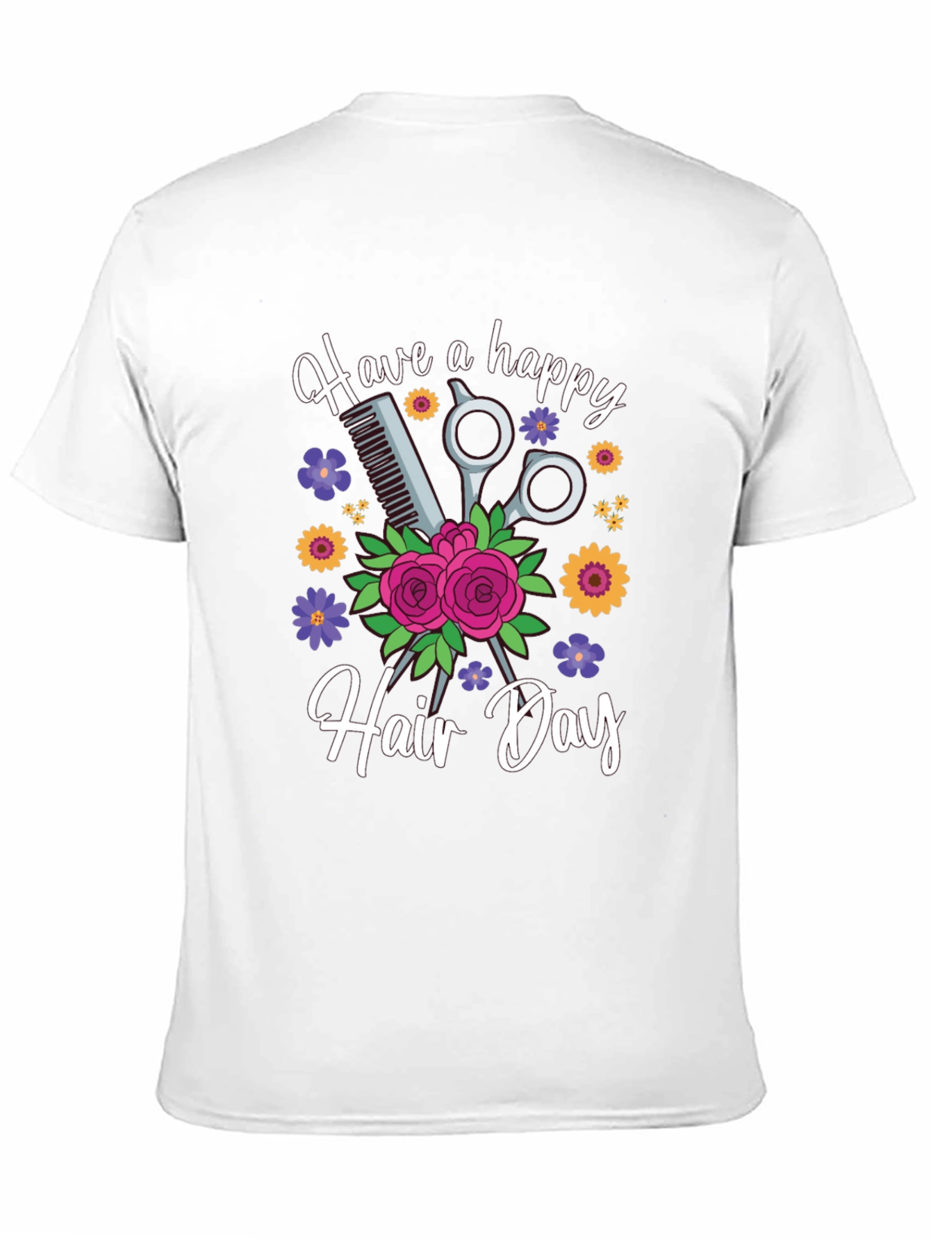 Have a Happy Hair Day Graphic Tee