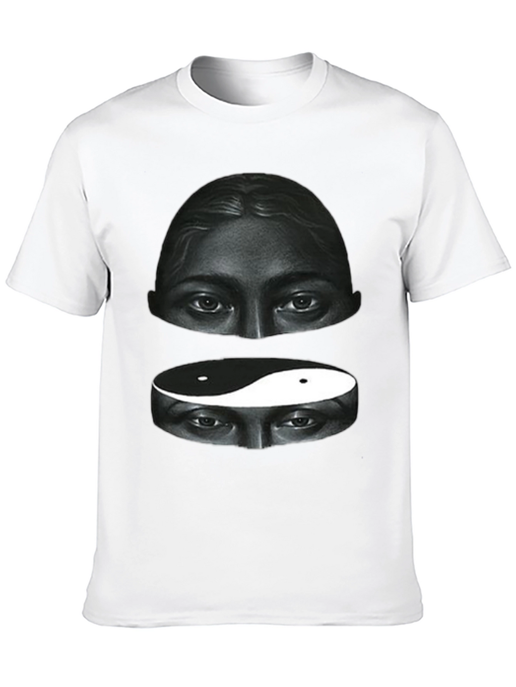 Yin Yang Eyes Graphic Tee - Soft Cotton Blend