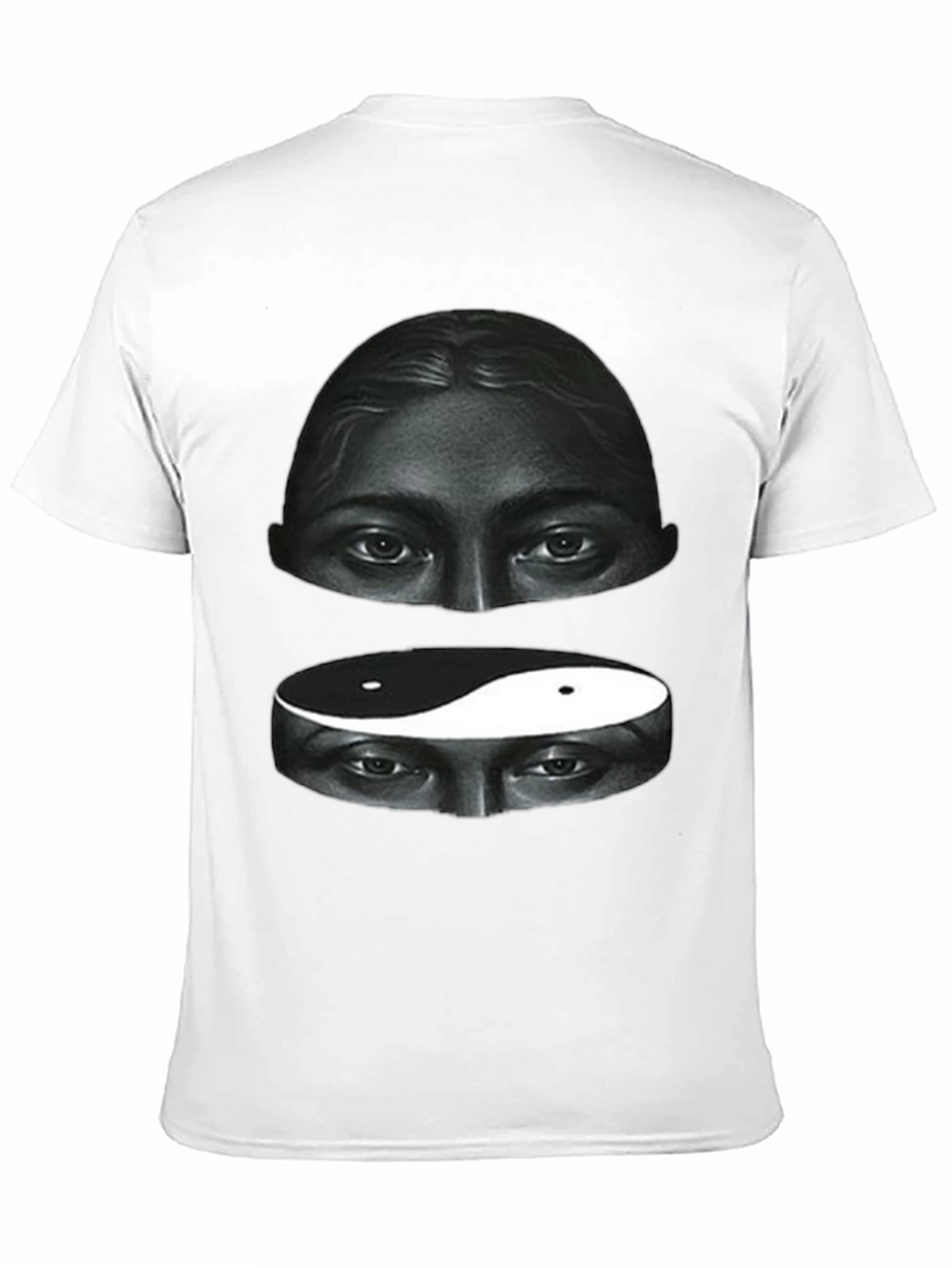 Yin Yang Eyes Graphic Tee - Soft Cotton Blend
