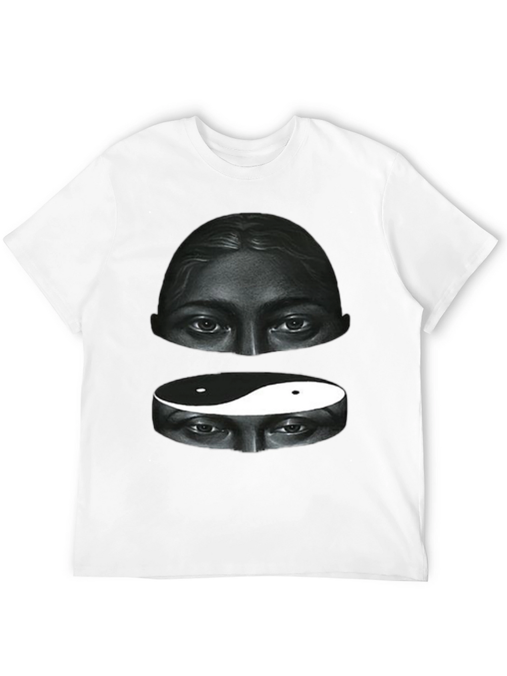 Yin Yang Eyes Graphic Tee - Soft Cotton Blend