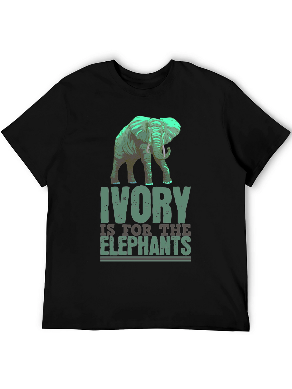 Ivory is for the Elephants Graphic T-Shirt