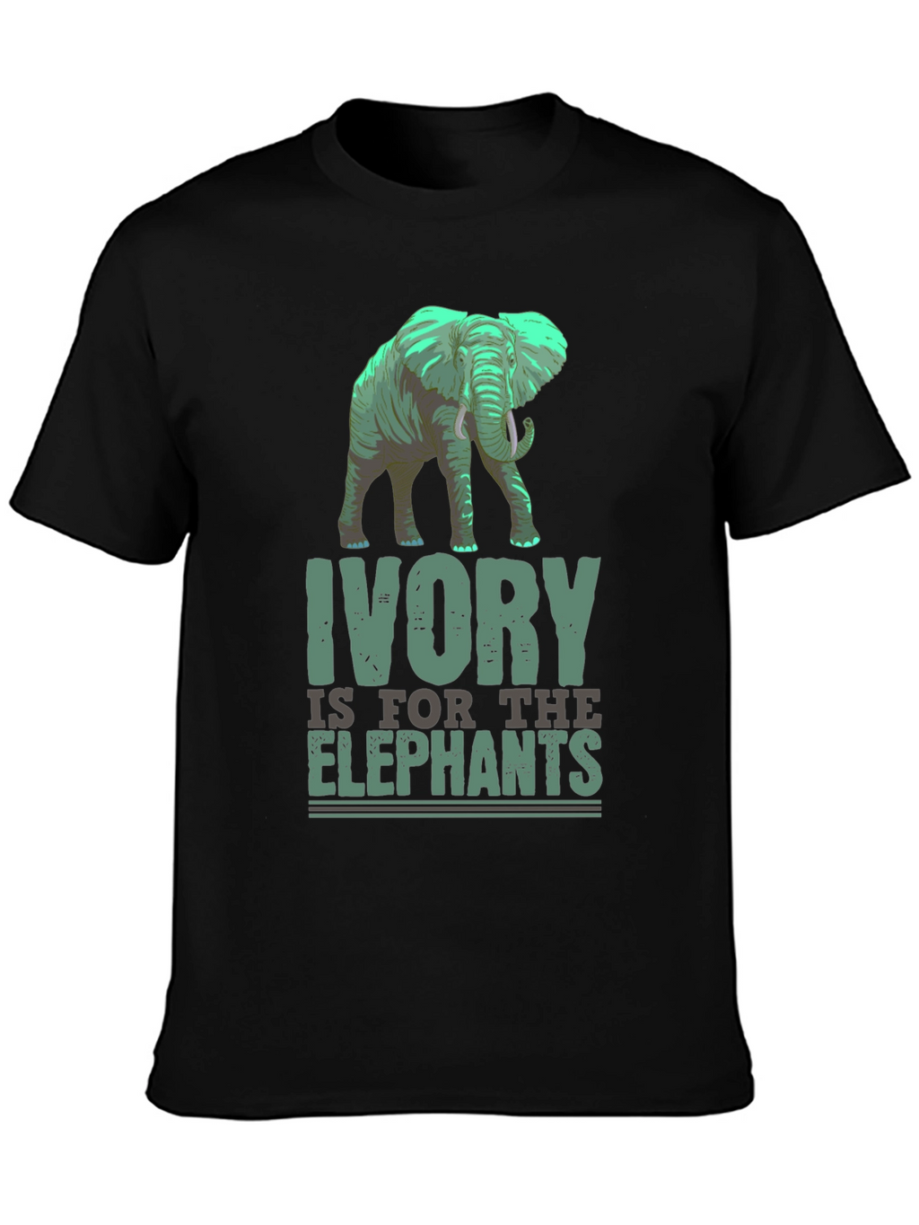 Ivory is for the Elephants Graphic T-Shirt