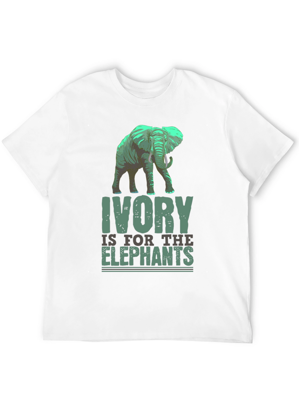 Ivory is for the Elephants Graphic T-Shirt