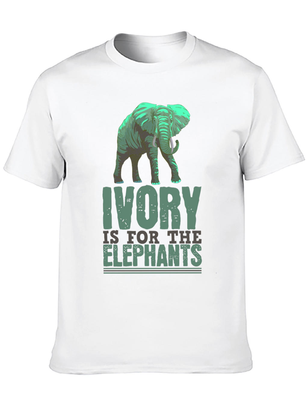 Ivory is for the Elephants Graphic T-Shirt