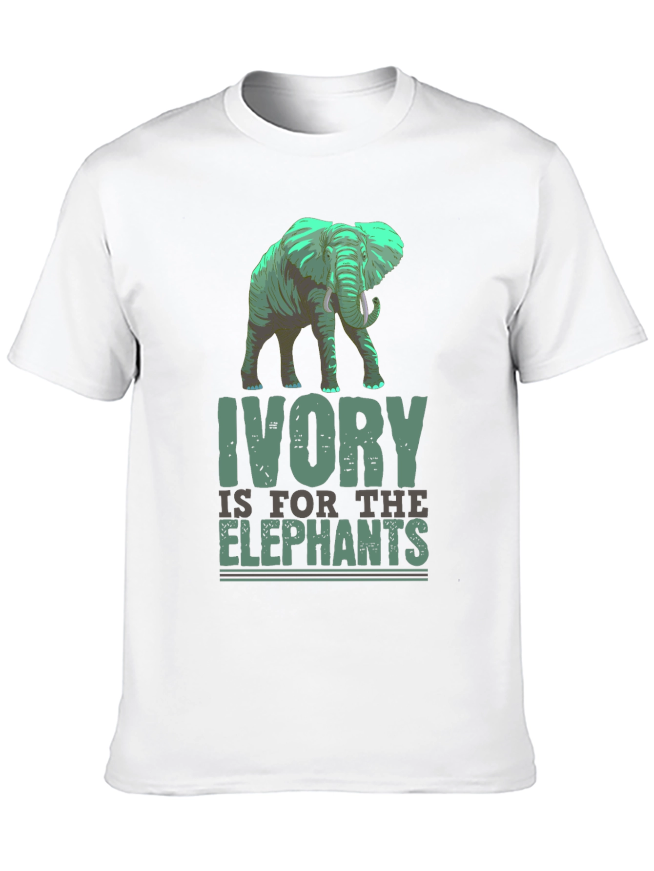 Ivory is for the Elephants Graphic T-Shirt
