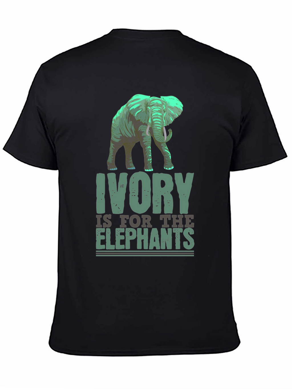 Ivory is for the Elephants Graphic T-Shirt