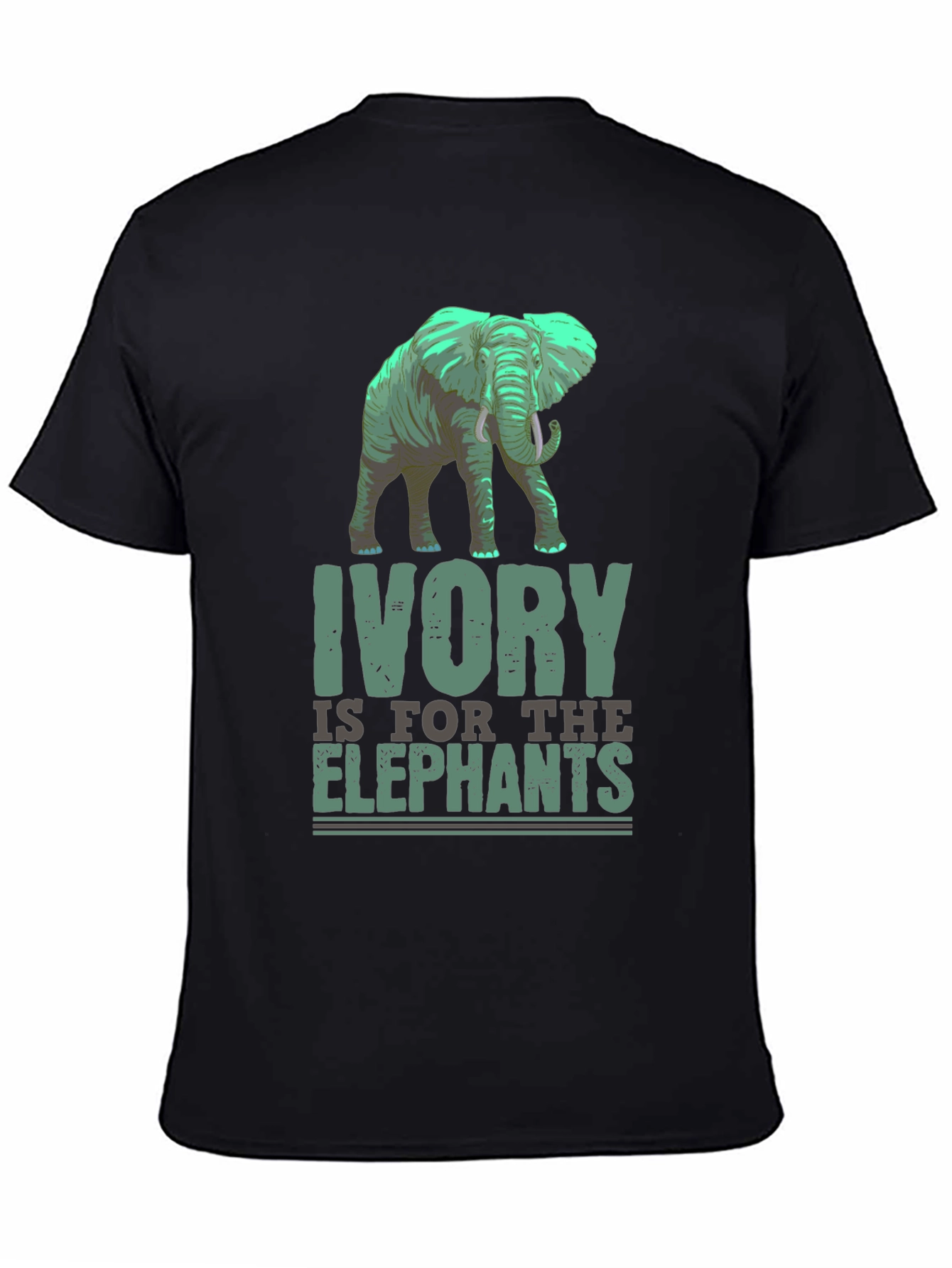 Ivory is for the Elephants Graphic T-Shirt