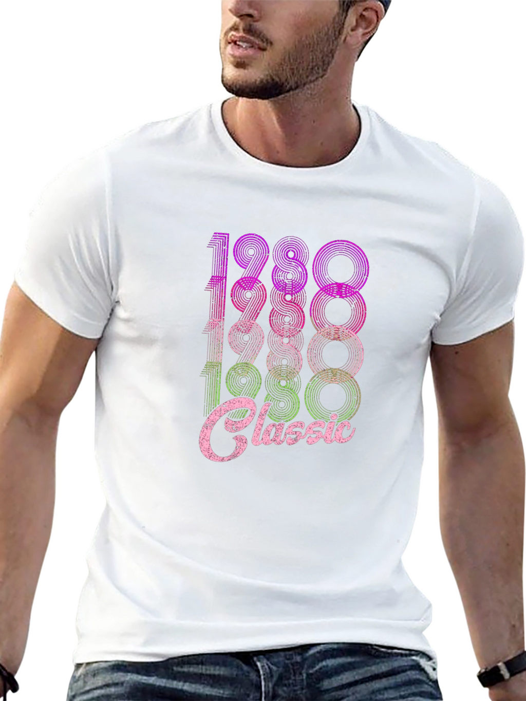 Retro 1980 Classic Graphic T-Shirt
