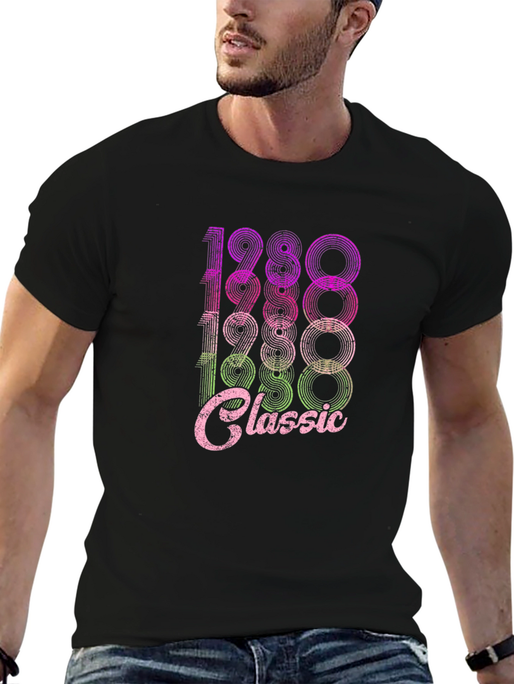 Retro 1980 Classic Graphic T-Shirt